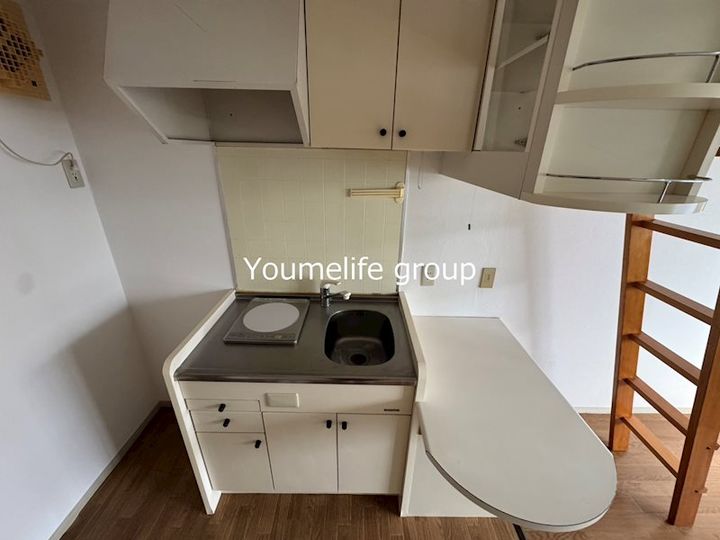 神奈川県伊勢原市板戸(アパート)の賃貸物件のキッチン