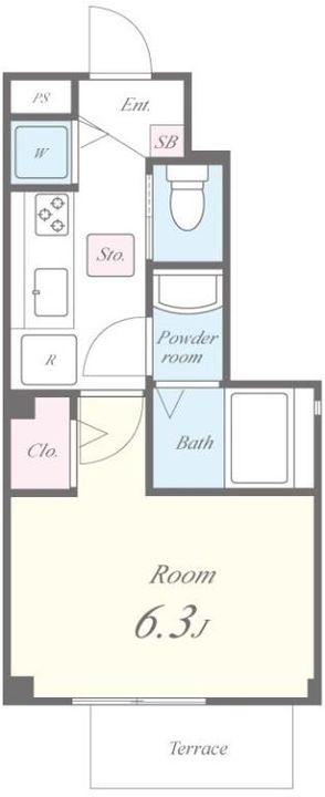 コンフォート・サイトの間取り