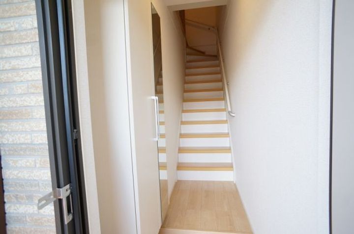 栃木県矢板市扇町2(アパート)の賃貸物件の玄関