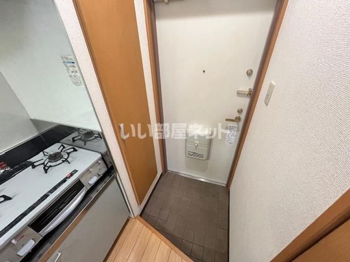 セントリバーヒルズひばりが丘IIの玄関
