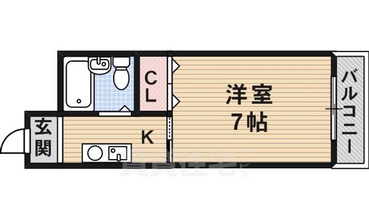 林泉第7ビルの間取り