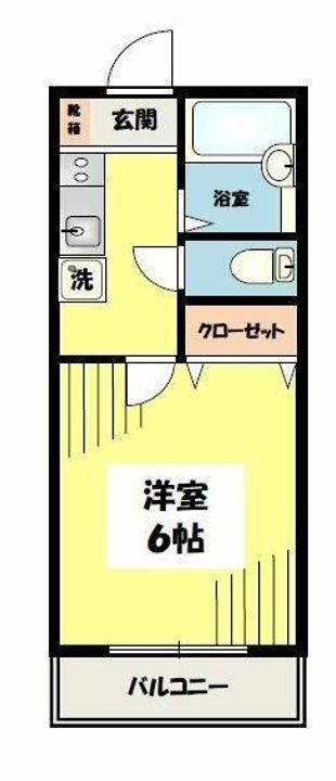 東京都目黒区八雲1(マンション)の賃貸物件の間取り