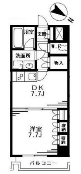 グランデミスモの間取り
