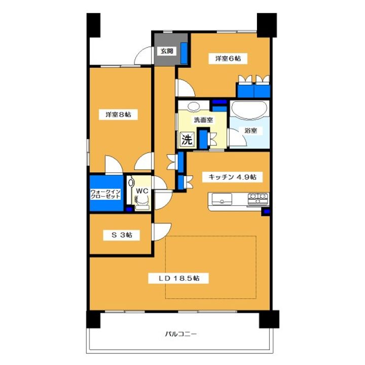 ガリレオプレイスの間取り