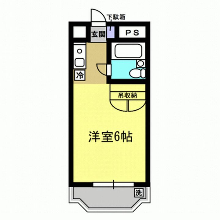 アートイン大塚の間取り