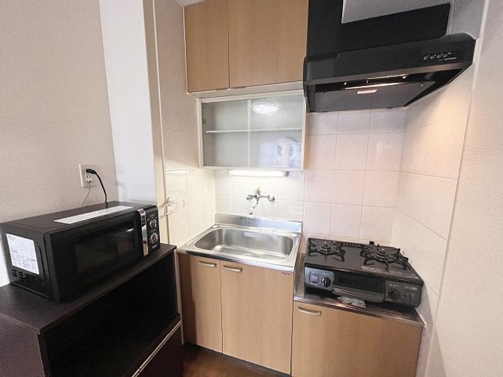 ファーニッシュド・ステイ伊那インター西のキッチン