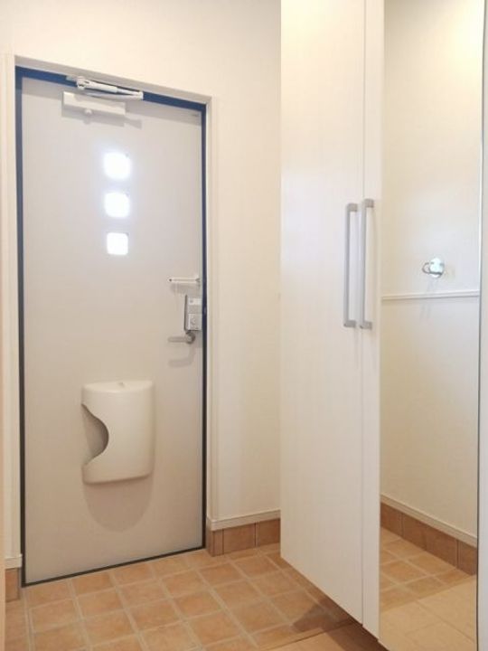 福島県いわき市東田町1(アパート)の賃貸物件の玄関