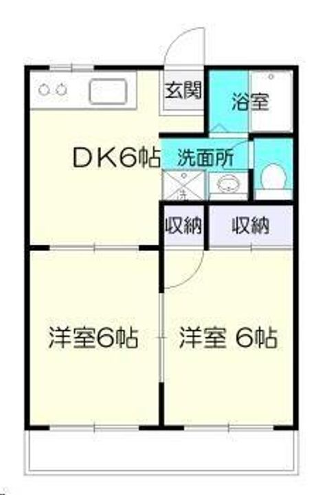 タウニィ加納の間取り