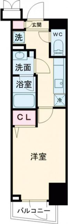 MAXIV八王子TREの間取り