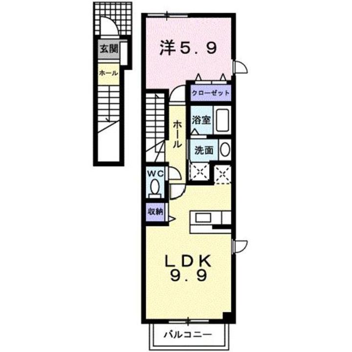 サンライズBの間取り