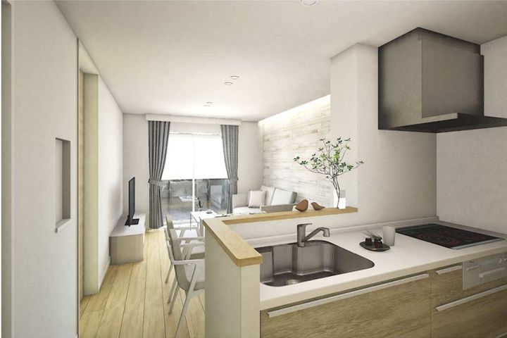 ブランバーチ ネストのキッチン