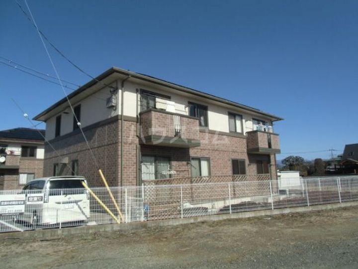 山梨県甲斐市万才(アパート)の賃貸物件の外観