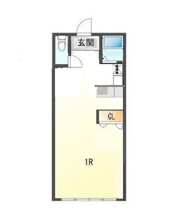 群馬県太田市岩瀬川町(アパート)の賃貸物件の間取り