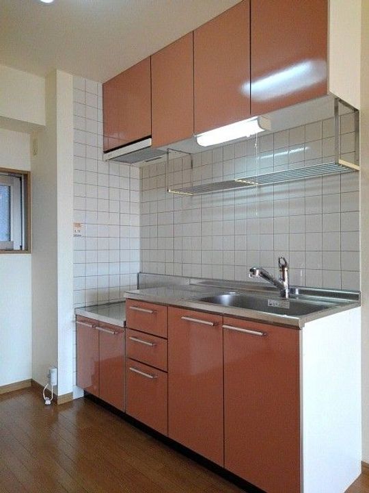 福島県福島市上浜町(マンション)の賃貸物件のキッチン