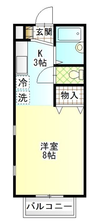 ベルシオン丸久B棟の間取り