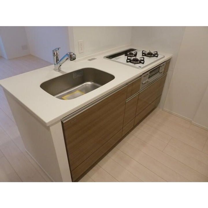 東京都杉並区下高井戸5(マンション)の賃貸物件のキッチン