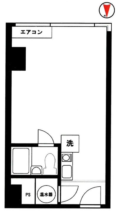 トーカン新宿キャステールの間取り