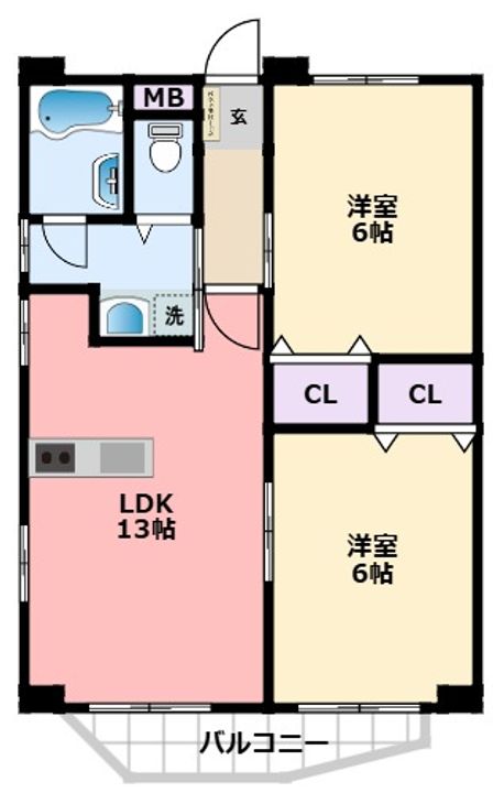 サンビルダー上甲子園の間取り