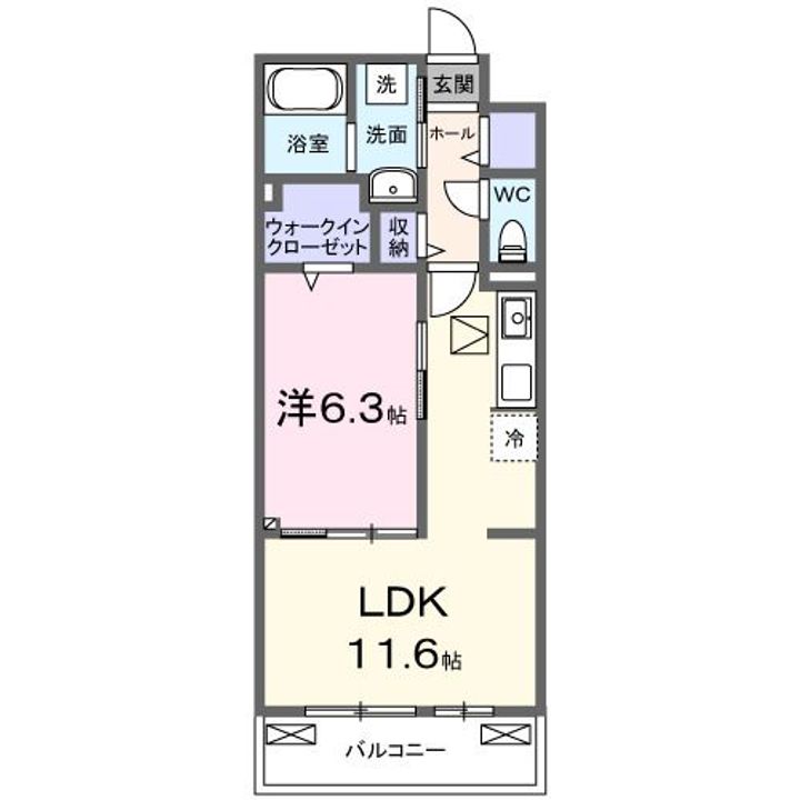 アウル吉祥寺南の間取り