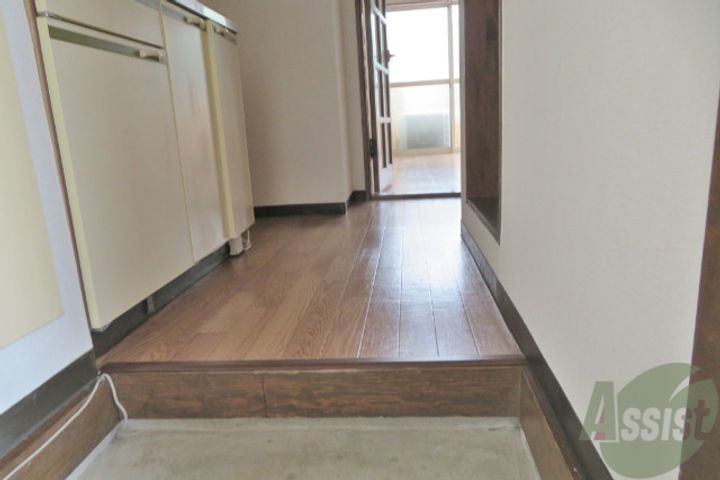 ロフティ名取ヶ丘の玄関