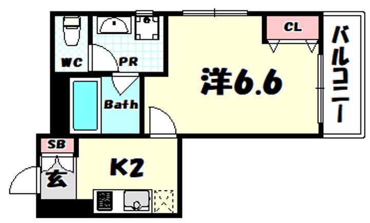 文平ハウスの間取り
