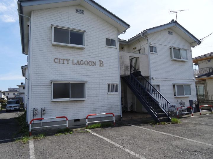 シティラグーンB棟の地図