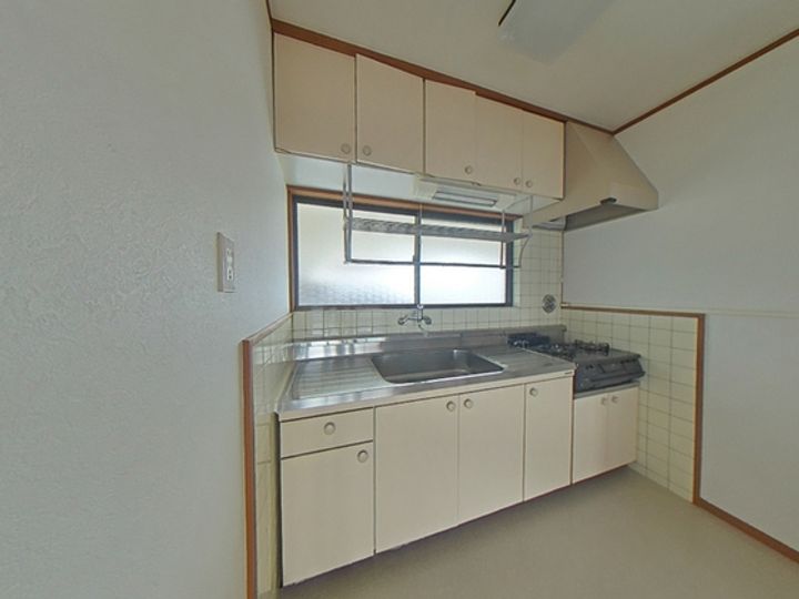 橋本アパートA棟のキッチン