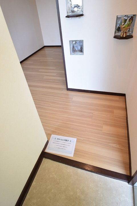 神奈川県南足柄市中沼(アパート)の賃貸物件の玄関