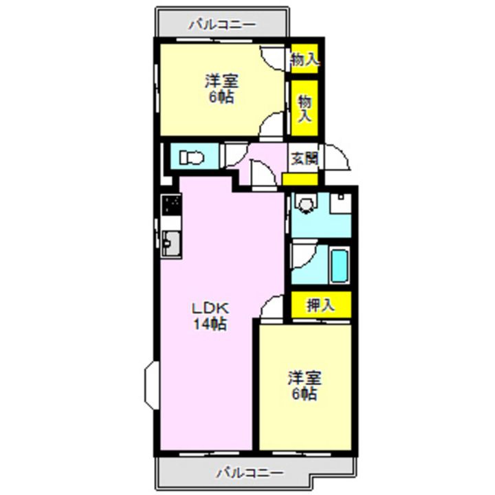 アルモニードエルの間取り