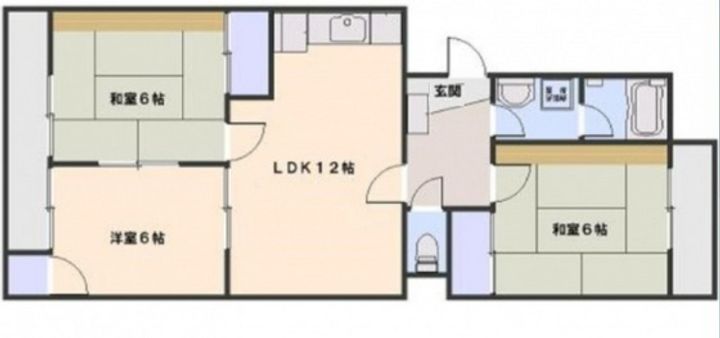 五日市ロイヤルハイツの間取り