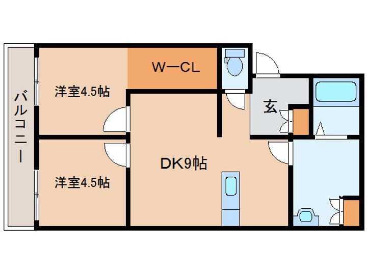 アネックスの間取り