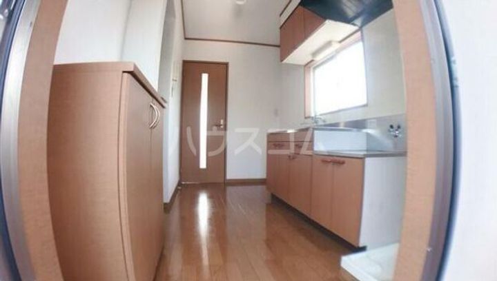 パークハイツSAITOの玄関