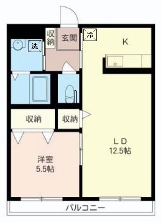 レジデンス薬園台の間取り