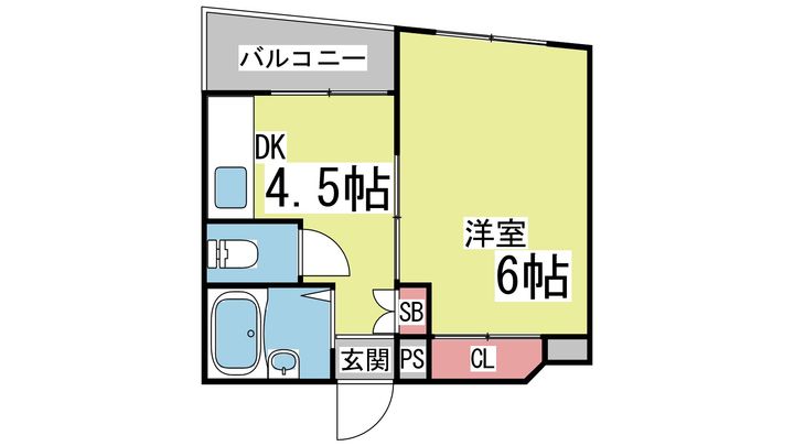 長谷川ビルの間取り