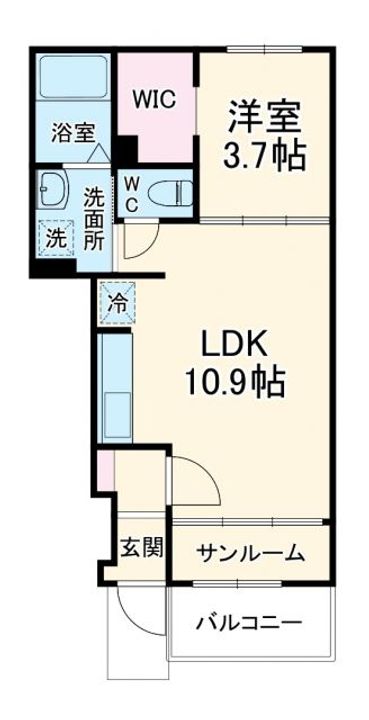 レジェンドIIIの間取り