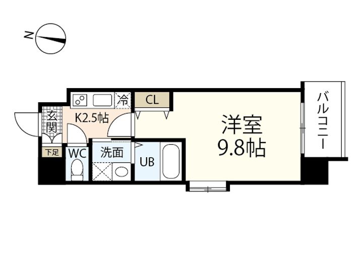 双葉ヒルズ海老園の間取り