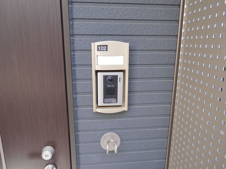 サンフェリシアン綾部駅前の玄関