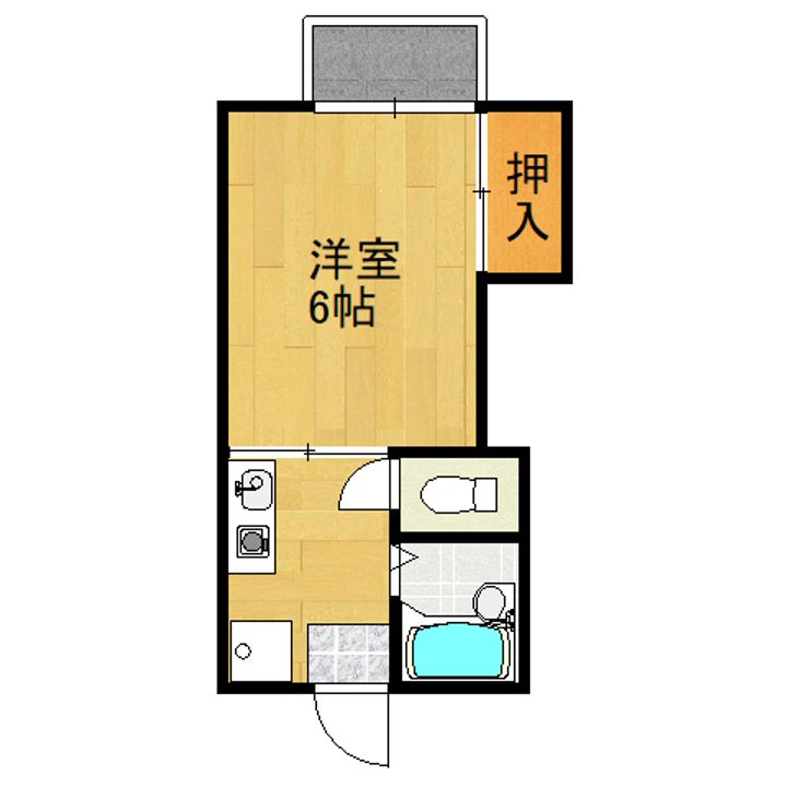 アミティハウスAの間取り