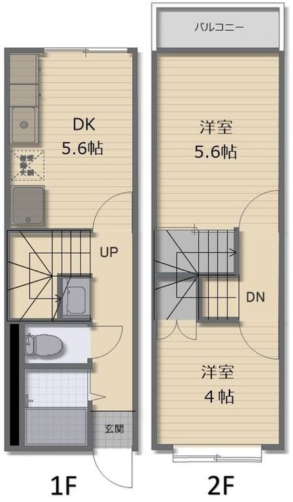 千葉県佐倉市中志津1(一戸建)の賃貸物件の間取り