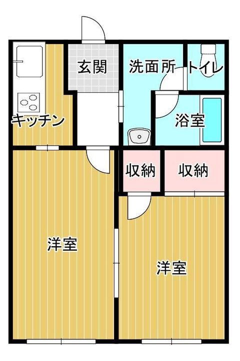 デマンドせんようの間取り