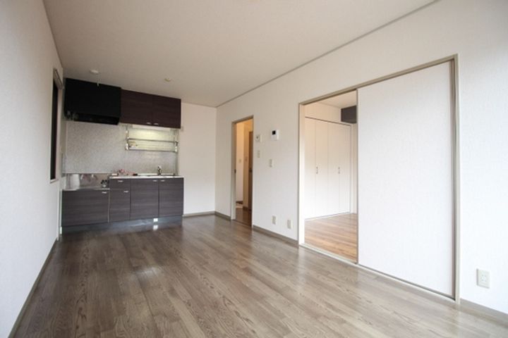 岡山県岡山市北区西辛川(アパート)の賃貸物件のキッチン