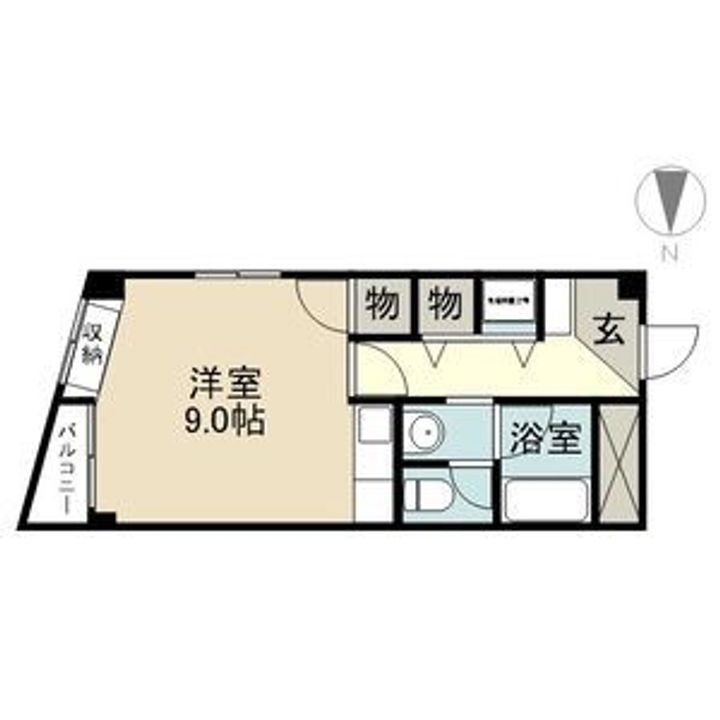 メゾン・ド・ブルーコロネットの間取り