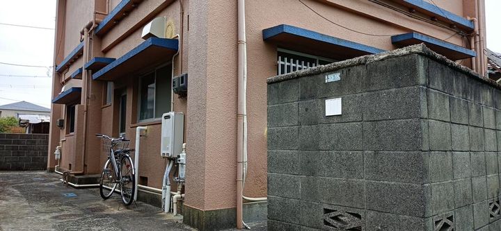 防府市中央町 アパートの外観