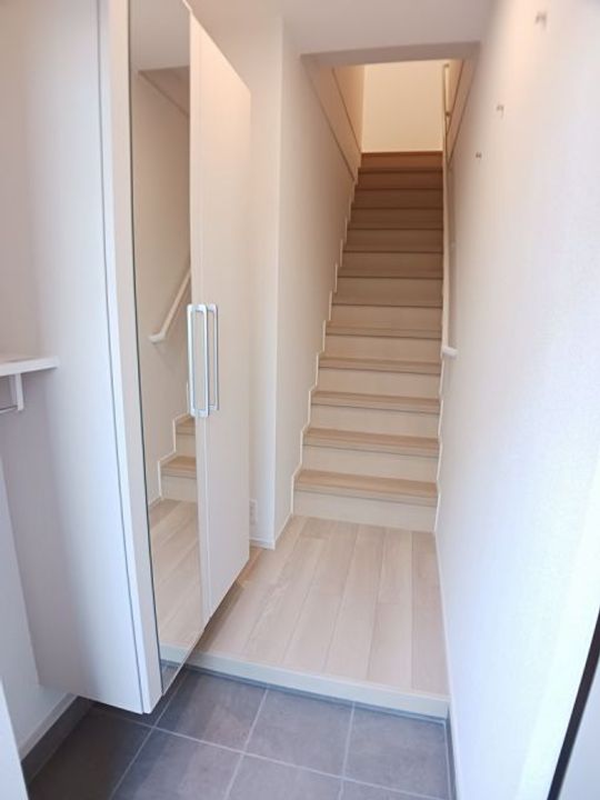 新潟県柏崎市大和町(アパート)の賃貸物件の玄関