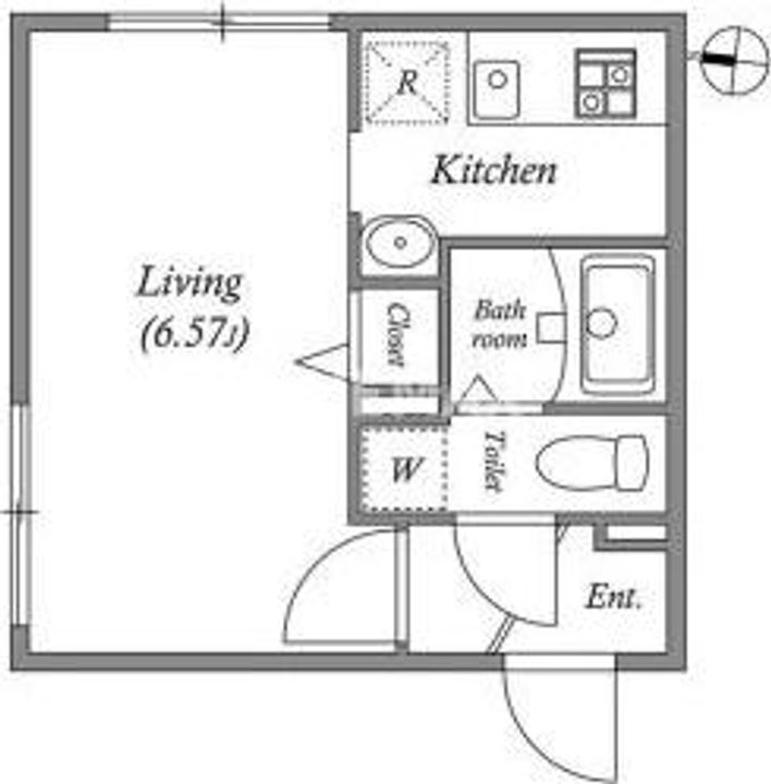 東京都大田区池上6(マンション)の賃貸物件の間取り