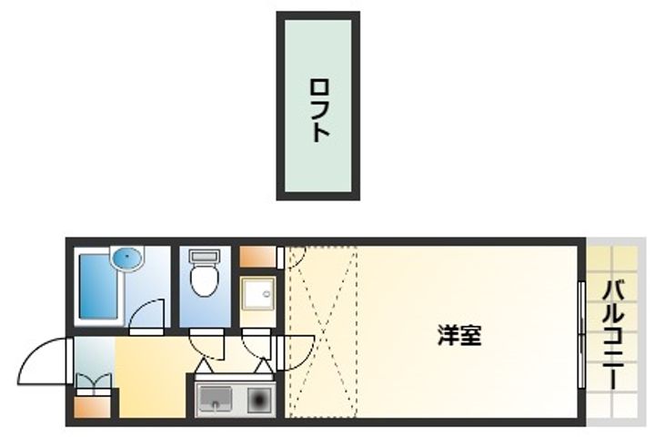 レーブ95の間取り