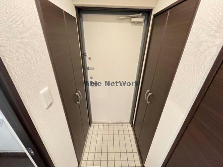 フェリーチェ南熊本の玄関