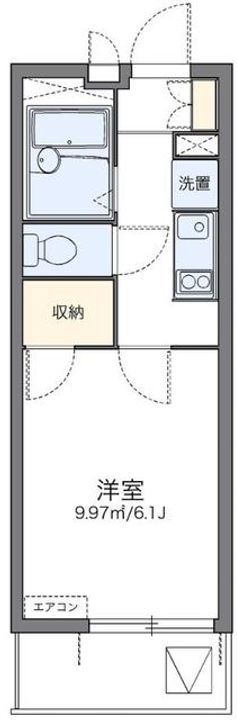 神奈川県川崎市多摩区登戸(アパート)の賃貸物件の間取り