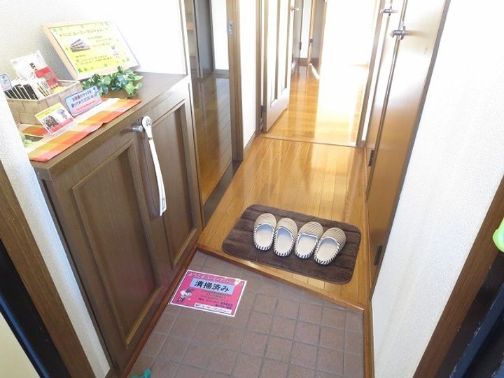 アネシスイン有川の玄関