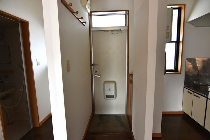 グリーンハウスIの玄関